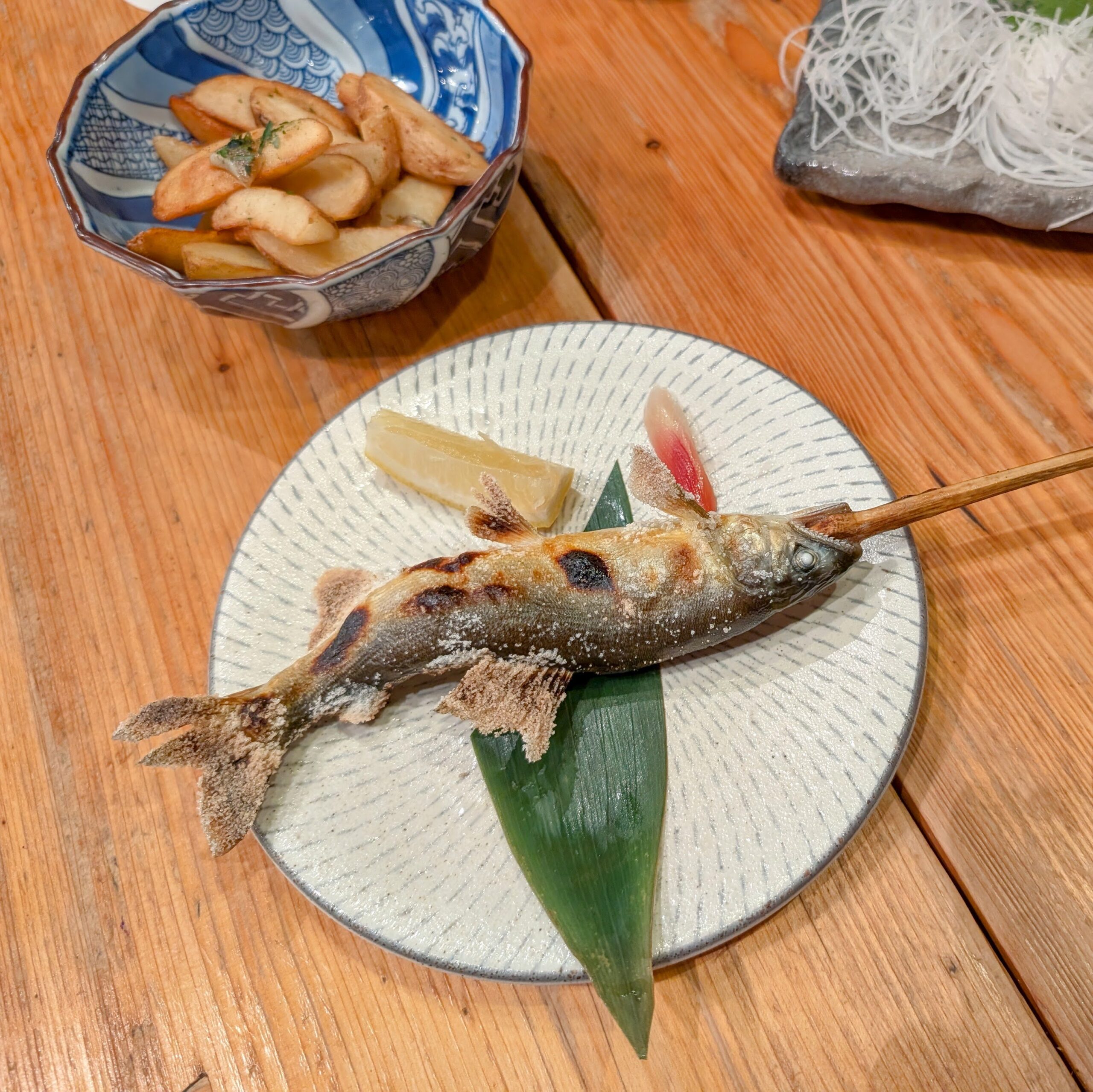 japanese fish on a stick